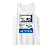 The Office Dunder Mifflin Copy Paper Label Débardeur