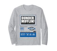 The Office Dunder Mifflin Copy Paper Label Manche Longue