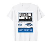 The Office Dunder Mifflin Copy Paper Label T-Shirt