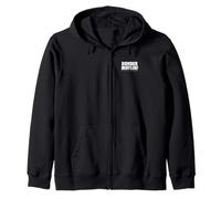 The Office Dunder Mifflin Logo Left Chest and Back Sweat à Capuche