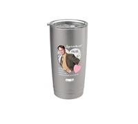 The Office Dwight Love Is In The Air? False Gobelet isotherme en acier inoxydable double paroi
