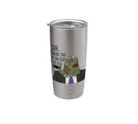 The Office Halloween Stanley Hudson Fish Costume Gobelet isotherme en acier inoxydable double paroi