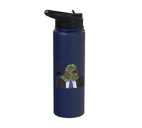 The Office Halloween Stanley Hudson Fish Costume Stainless Steel Insulated Water Bottle