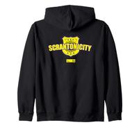 The Office Kevin Malone Scrantonicity Band Crest Sweat à Capuche