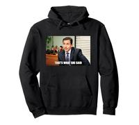 The Office Michael Meme C'est ce qu'elle a dit Sweat à Capuche