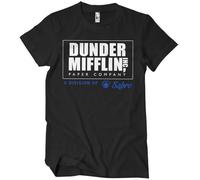 The Office Officiellement sous Licence Dunder Mifflin - Division of Sabre Hommes T-Shirt (Noir), Grand