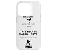 The Office This Year in Martial Arts Dwight Schrute Coque pour iPhone 14 Pro
