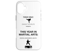 The Office This Year in Martial Arts Dwight Schrute Coque pour iPhone 16 Plus