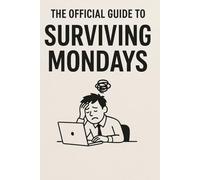 The Official Guide to Surviving Mondays: A Funny Blank Journal for Coworkers, Office Humor, Stress Relief, White Elephant Gag Gift