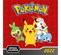 The Official Pokemon Square Calendar 2022 2022