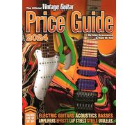 The Official Vintage Guitar Magazine Price Guide 2024 – Livre de référence – Hal Leonard