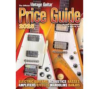 The Official Vintage Guitar Magazine Price Guide 2025 | Recueil de chansons Guitares Électriques Acoustiques Basses Amplis Effets | Instruments Collectibles Référence 42 Index Histoires Marques