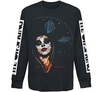 Générique The Offspring Bad Times Homme T-Shirt Manches Longues Noir XXL 100% Coton Regular/Coupe Standard