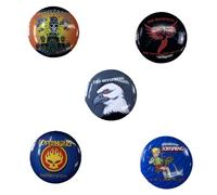 Razamataz Lot de 5 badges The Offspring – Conspiracy of One Métal Multicolore
