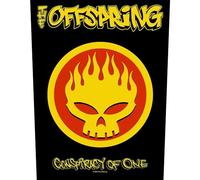 The Offspring - Écusson CONSPIRACY OF ONE (Taille unique) (Noir/Jaune/Rouge)
