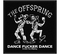 The Offspring - Écusson DANCE FUCKER DANCE (Taille unique) (Noir/Blanc)