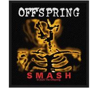 The Offspring - Écusson SMASH (Taille unique) (Noir/Jaune)