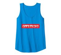 The Offspring Official Red Box Logo Débardeur, Femme, Saphir, XL