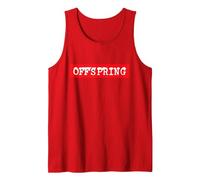 The Offspring Official Red Box Logo Débardeur, Homme, Rouge, M