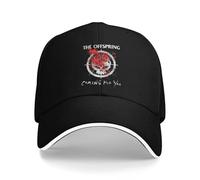 The Offspring Punk Rock Band Tour Casquettes de Baseball Hip Hop Sandwich Chapeaux Hommes Femmes Casquette de Soleil réglable Activités