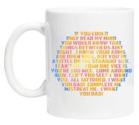 The Offspring Rock Skull Tasse de Tasse Réutilisable en Verre Blanc Pour le café de thé Coffee Cup