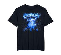 The Offspring Supercharged (Bleu Fluo) T-Shirt, Homme Grandes Tailles, Noir, 5X Tall