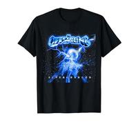 The Offspring Supercharged (Bleu Fluo) T-Shirt, Homme, Noir, 6XL