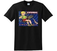 The Offspring T Shirt Americana Vinyl CD Cover Tee Small Medium Black