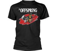 The Offspring - T-shirt "Bad Habit" pour homme/femme unie PH4679 (XL) (Noir)