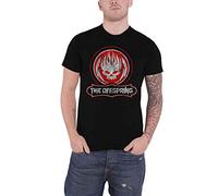 The Offspring - T-Shirt (Unisex-M) Distressed Skull (Black) [Import]