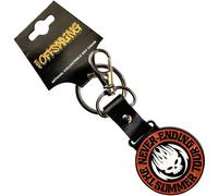 The Offspring - "The Never Ending Summer Tour" Porte-clés à lanière de cuir RO11228 (taille unique) (Orange/Noir/Blanc)