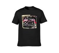 The O'Jays The Last Word Vinyl CD Cover Men's T-Shirt Unisex Cotton Print Tee Shirts Black XL