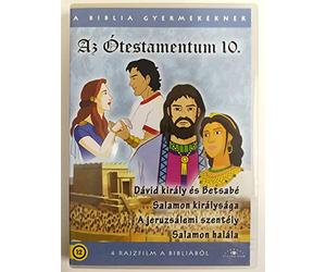The Old Testament 10 / Four Episodes x 25 minutes / Az Otestamentum 10 / Il Vecchio Testamento / 1. King David and Bathsheba 2. The Reign of Solomon 3. The Temple in Jerusalem 4. Death of Solomon / 1. Dávid király és Betsabé 2. Salamon királysága 3. A jeruzsálemi szentély 4. Salamon halála / Region 2 PAL European DVD