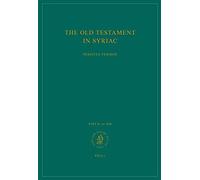 The Old Testament In Syriac According To The PeshiṭTa Version, Part Ii Fasc. 1a. Job