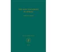 The Old Testament In Syriac According To The PeshiṭTa Version, Part Ii Fasc. 2. Judges; Samuel