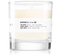 The Olphactory Lab Co. Pepper & Iris bougie parfumée 200 g