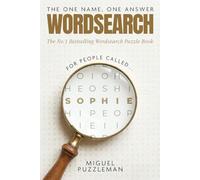 The One Name, One Answer Word Search: Sophie Edition