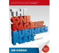 The One Page Business Plan