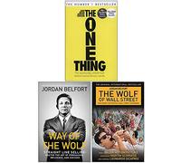The One Thing, Way of the Wolf, The Wolf of Wall Street Collection 3 Books Set - Gary Keller
