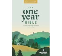 The One Year Bible: New Living Translation Version, Premium Slimline, Large Print, Arranged in 365 Daily Readings