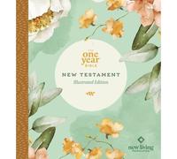 The One Year Bible New Testament: Nlt (Softcover, Floral Paradise)