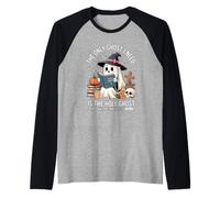 The Only Ghost I Need is The Holy Ghost Halloween Manche Raglan