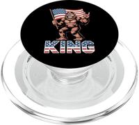 The Only King Bigfoot In America No King PopSockets PopGrip pour MagSafe