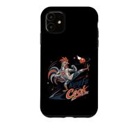 The Only Kung Fu Coq Robot Coq Arts Martiaux Kick Coque pour iPhone 11