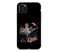 The Only Kung Fu Coq Robot Coq Arts Martiaux Kick Coque pour iPhone 11 Pro Max