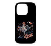 The Only Kung Fu Coq Robot Coq Arts Martiaux Kick Coque pour iPhone 14 Pro