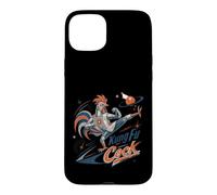 The Only Kung Fu Coq Robot Coq Arts Martiaux Kick Coque pour iPhone 15 Plus