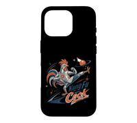 The Only Kung Fu Coq Robot Coq Arts Martiaux Kick Coque pour iPhone 16 Pro