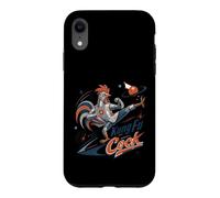 The Only Kung Fu Coq Robot Coq Arts Martiaux Kick Coque pour iPhone XR