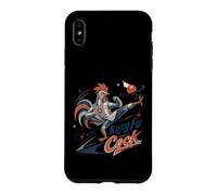 The Only Kung Fu Coq Robot Coq Arts Martiaux Kick Coque pour iPhone XS Max